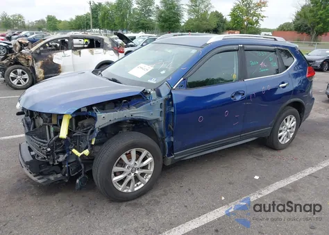 2017 Nissan Rogue Sv из США, поврежденный, VIN JN8AT2MV2HW003699